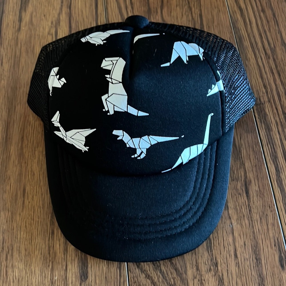 Tiny trucker Co. infant boy trucker hat